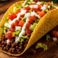 Beef tacos