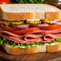 Bologna sandwich