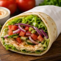 "veggie" Hummus Sandwich