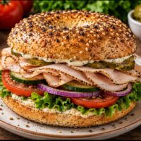 Turkey Bagel